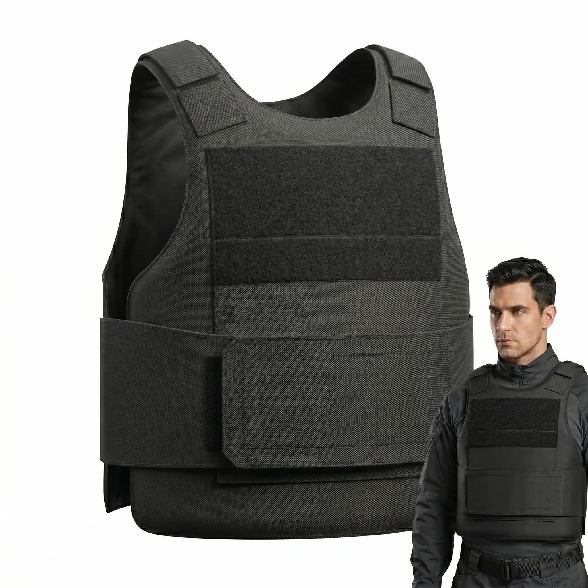 Wild&Escape Tactical Vest for Men – Adjustable Airsoft & Paintball Outdoor Gear
