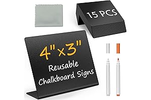 Reusable Food Tags for Buffet