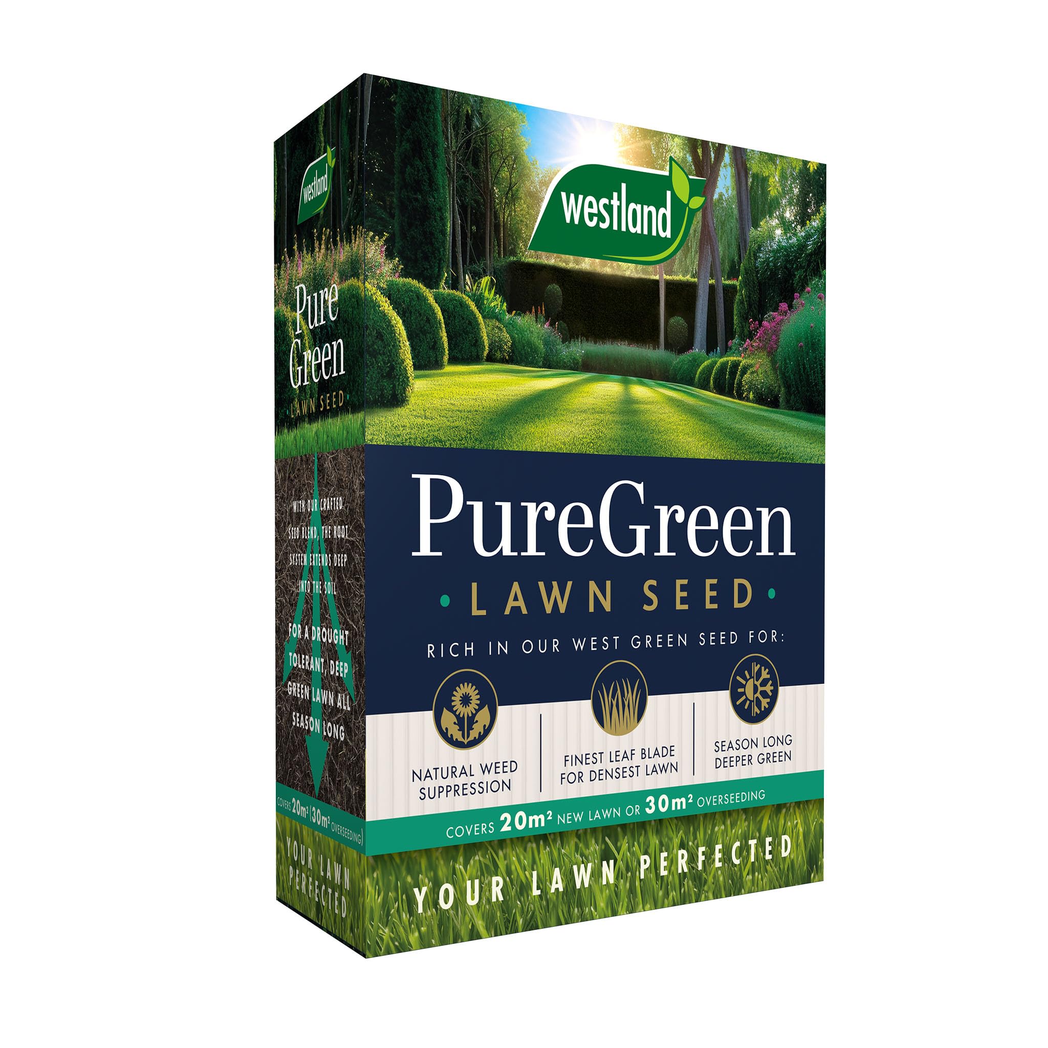 PureGreen Lawn Seed 20m2 Box