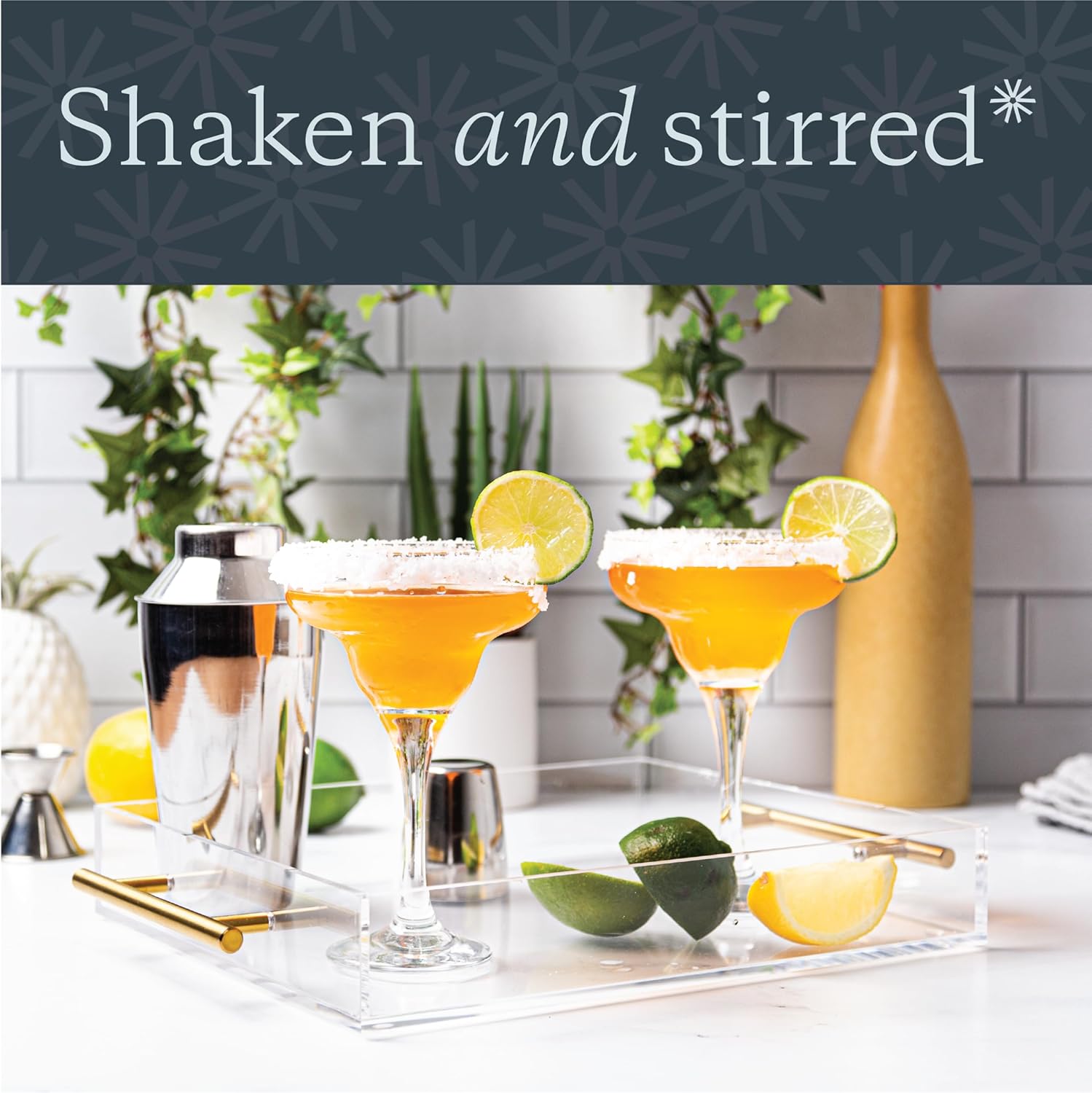 Vikko Margarita Glasses Set of 6, 10 Ounce, Crystal Clear Margarita Glass, Cosmopolitan Glassware for Margaritas, Frozen Drinks, Pina Coladas and Cocktails, Margarita Cups - Image 6