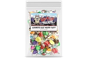UpTop Treats Salt Water Taffy Assortment: Mesmerizing Flavors in Every Bite