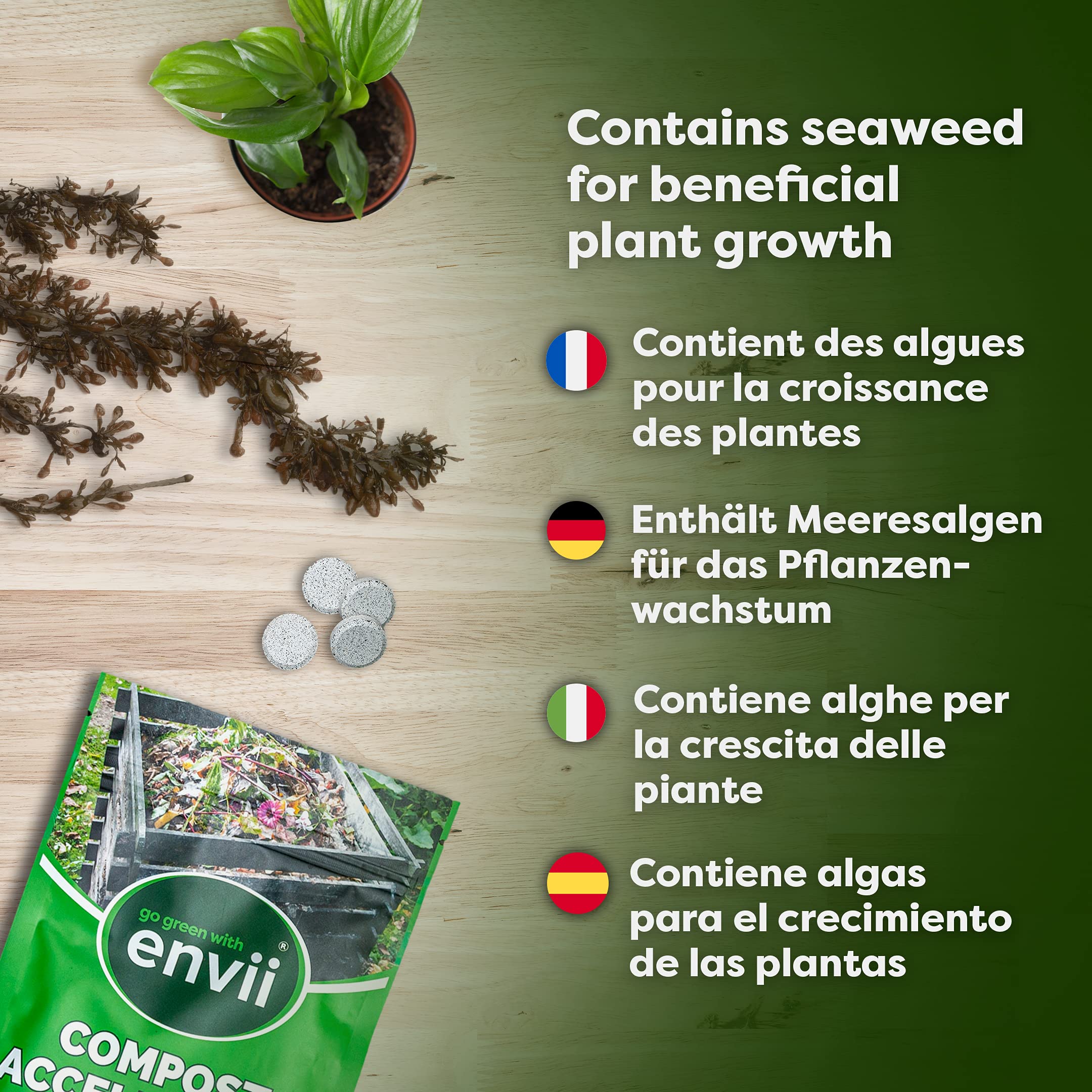 Buy envii Compost Accelerator Organic Compost Maker & Activator