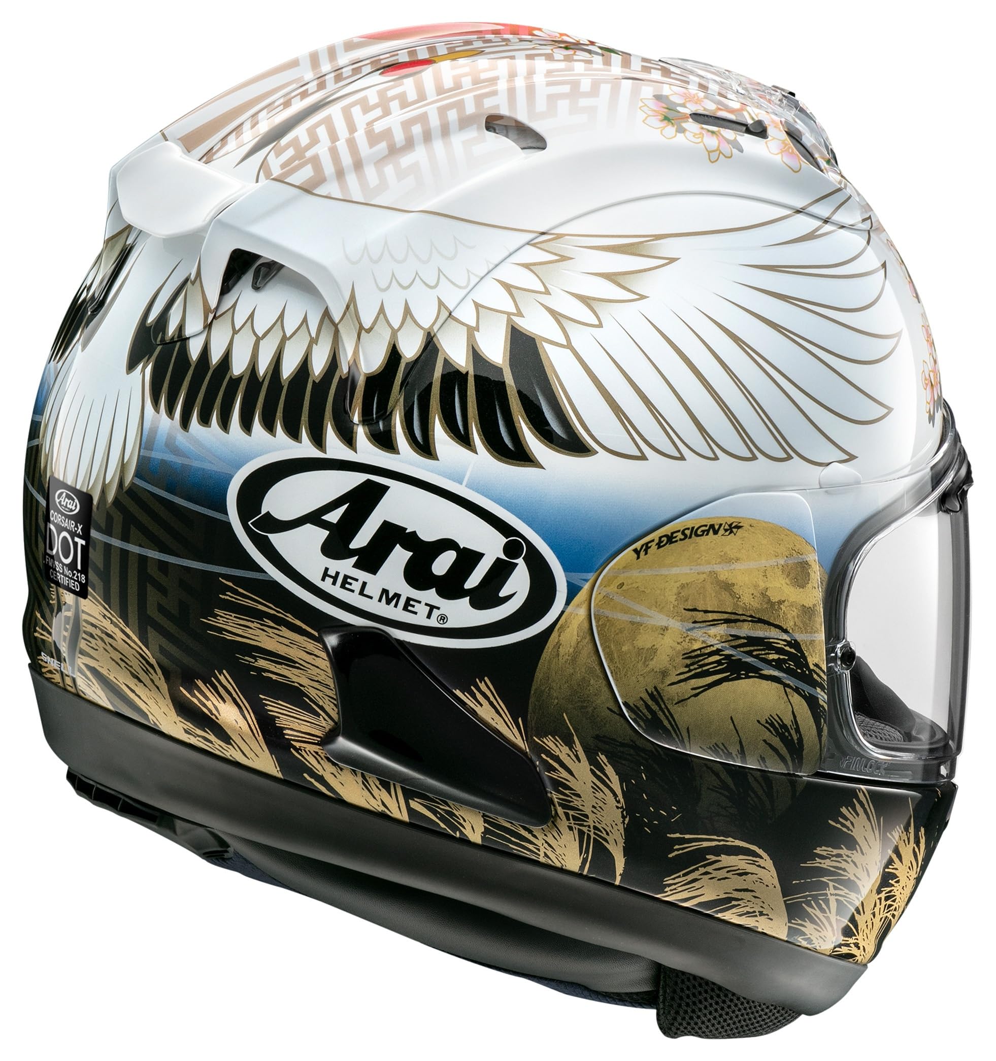 Arai Corsair-X Tsubasa Helmet X-Large : Automotive