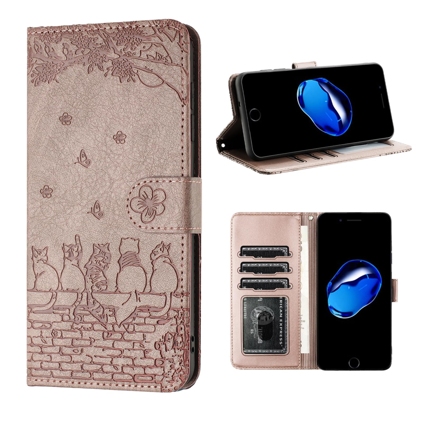 Amazon.co.jp: iphone 7 plus ケース 手帳型 iPhone8Plus ケース手帳型 