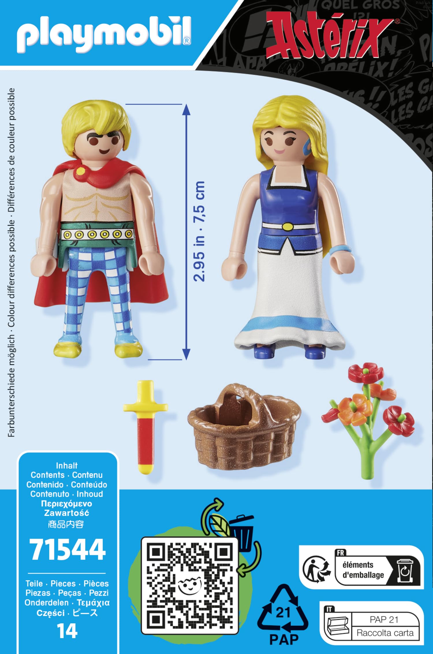 Figurine De Collection Plastoy Astérix Le Légionnaire Avec Sa Lance 60520 2015