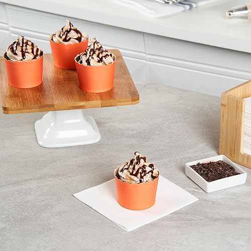 Miniatura 329 de Restaurantware Panificio Premium - Taza de papel Kraft de 10 onzas para hornear, tazas de papel para hornear, perfectas para magdalenas, cupcakes
