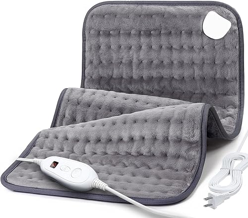 Vista 46 de DAILYLIFE Almohadilla térmica para aliviar el dolor de espalda, almohadillas térmicas eléctricas de 20 x 24 pulgadas para calambres, espalda