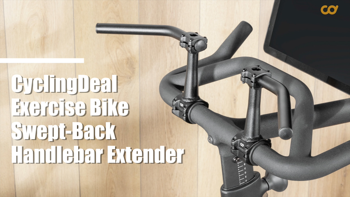 Amazon.com: CyclingDeal 1 Pair of Swept-Back Handlebar Extenders
