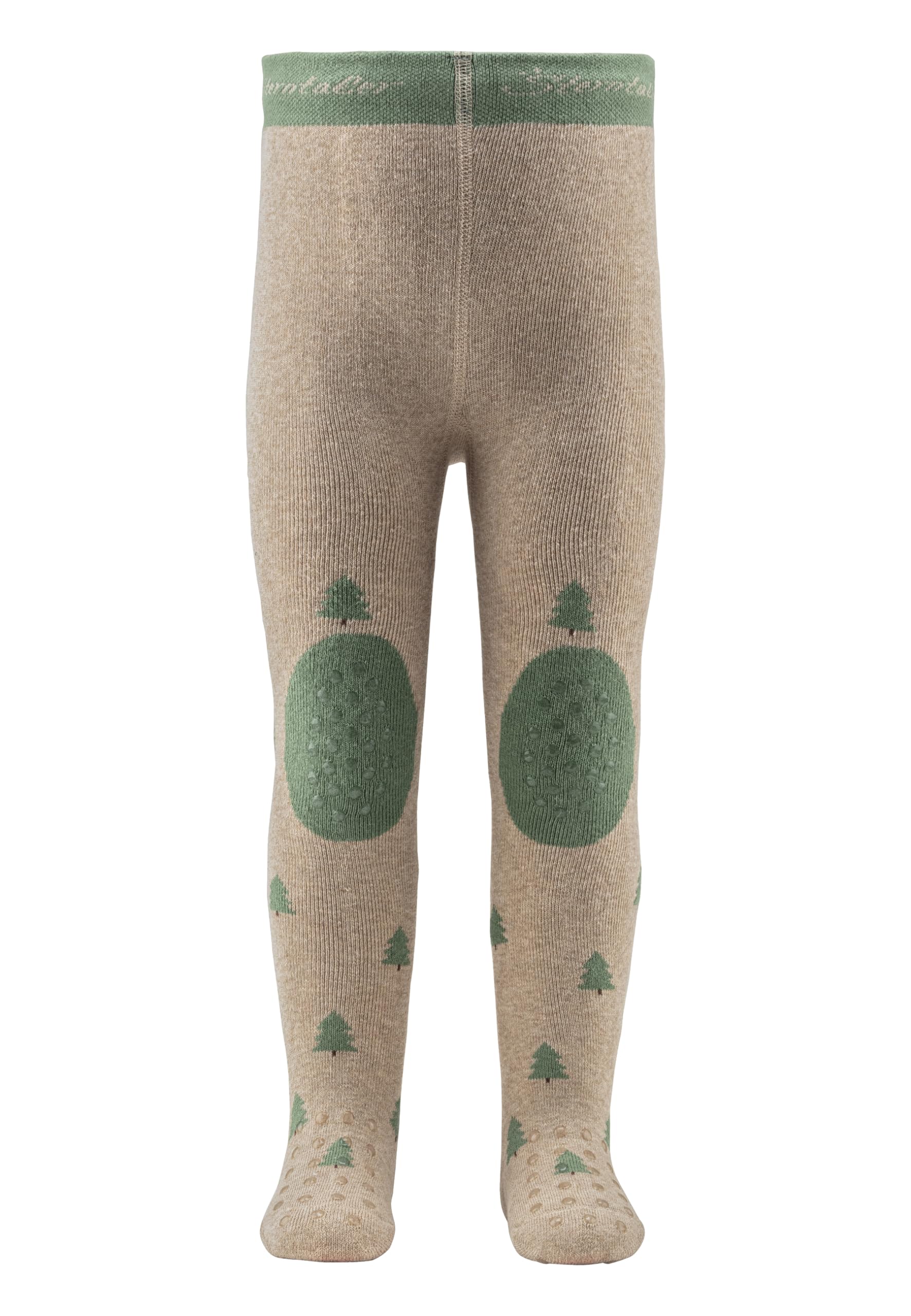 Sterntaler Beige Christmas Crawling Tights