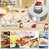 Vista 4 de Sandwich Cutter, Sandwich Cutter and Sealer, Sandwich Maker, Peanut Butter and Jelly Sandwiches Tool/PBJ Cutter, Sandwich Maker for Kids, for