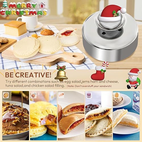 Miniatura 4 de Sandwich Cutter, Sandwich Cutter and Sealer, Sandwich Maker, Peanut Butter and Jelly Sandwiches Tool/PBJ Cutter, Sandwich Maker for Kids, for
