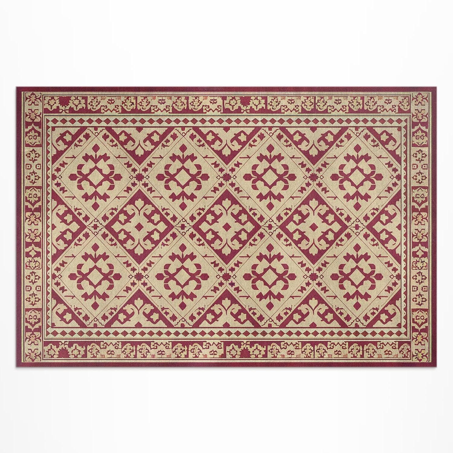 Tapis de balcon vintage en vinyle imperméable pour vos soirées d'été