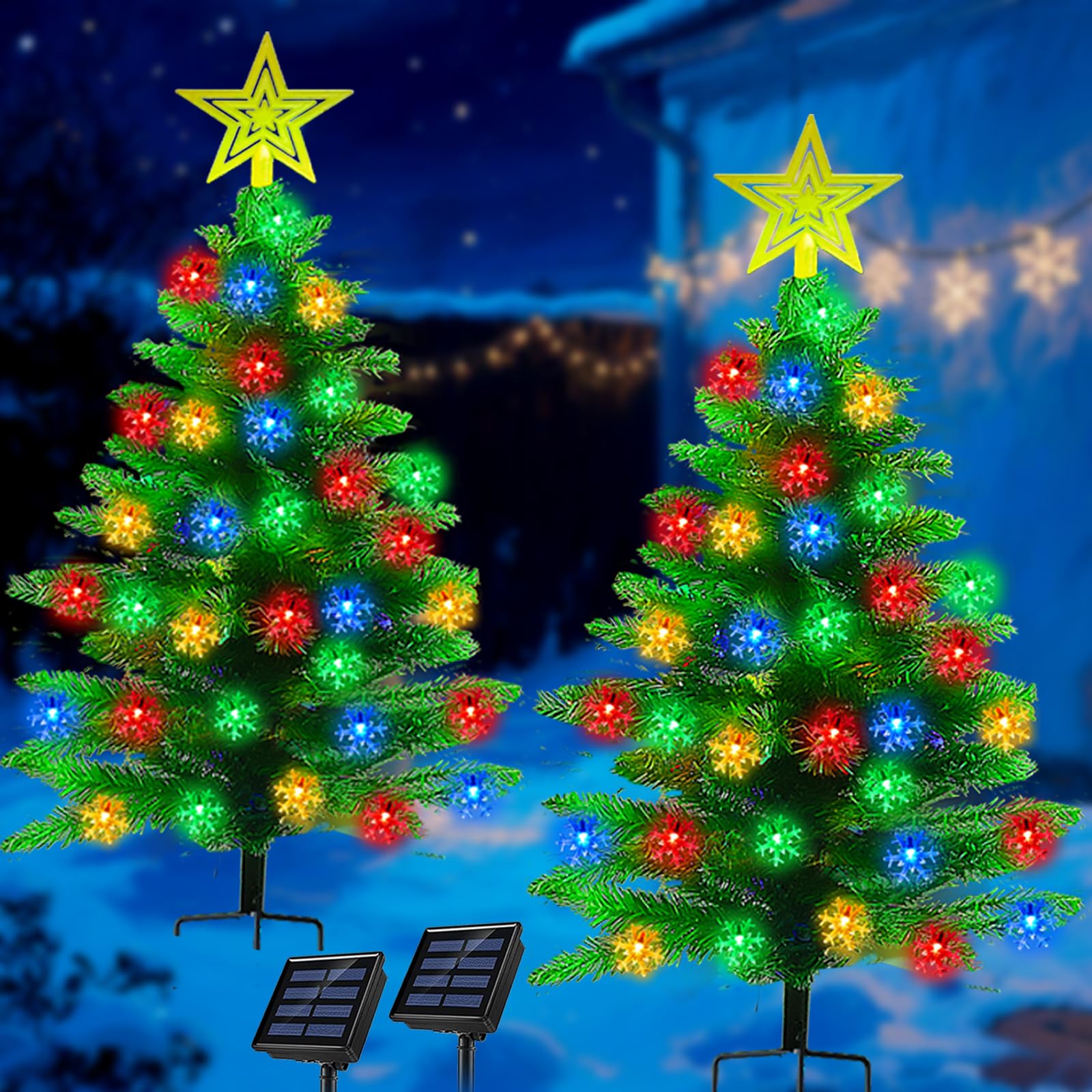 HUGSVIK Solar Christmas Trees