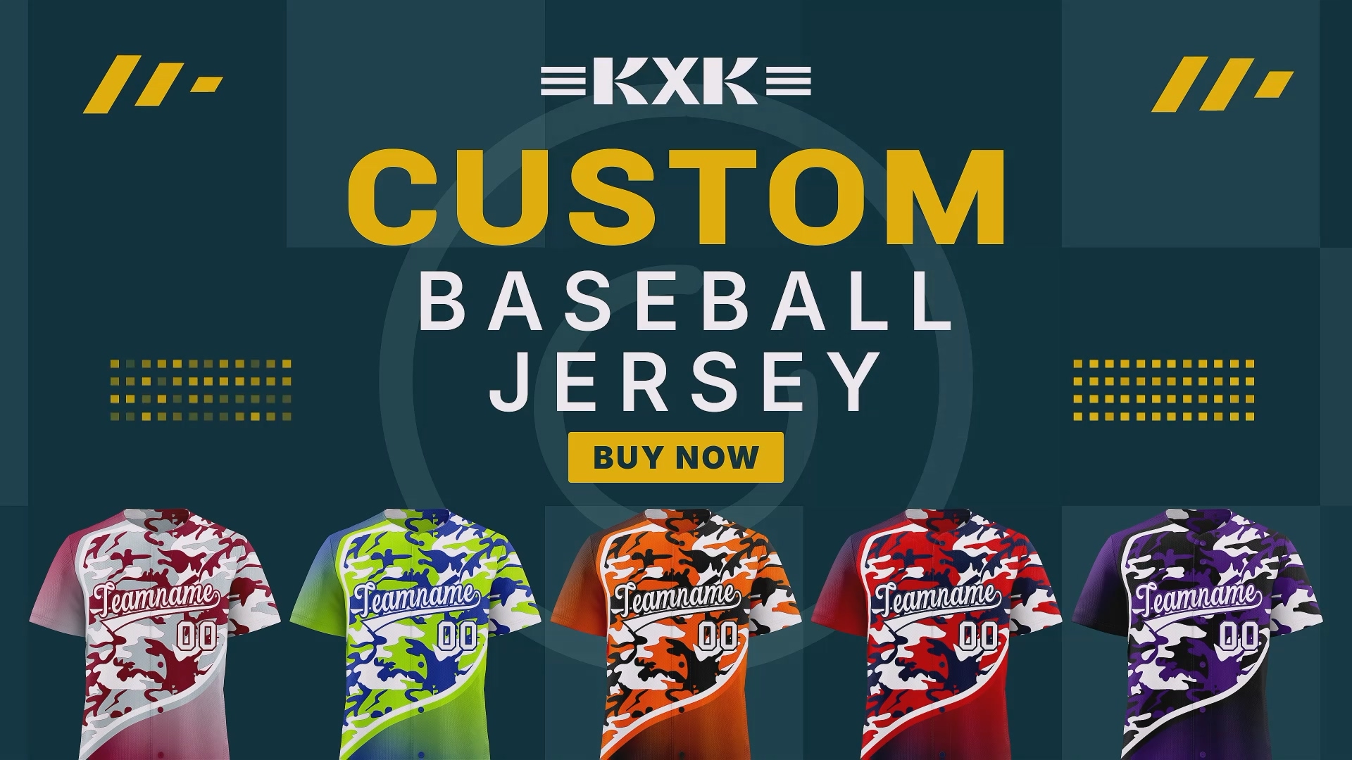 Camiseta personalizada de béisbol para hombres, mujeres y jóvenes con nombre, número y logo bordados miniatura 7
