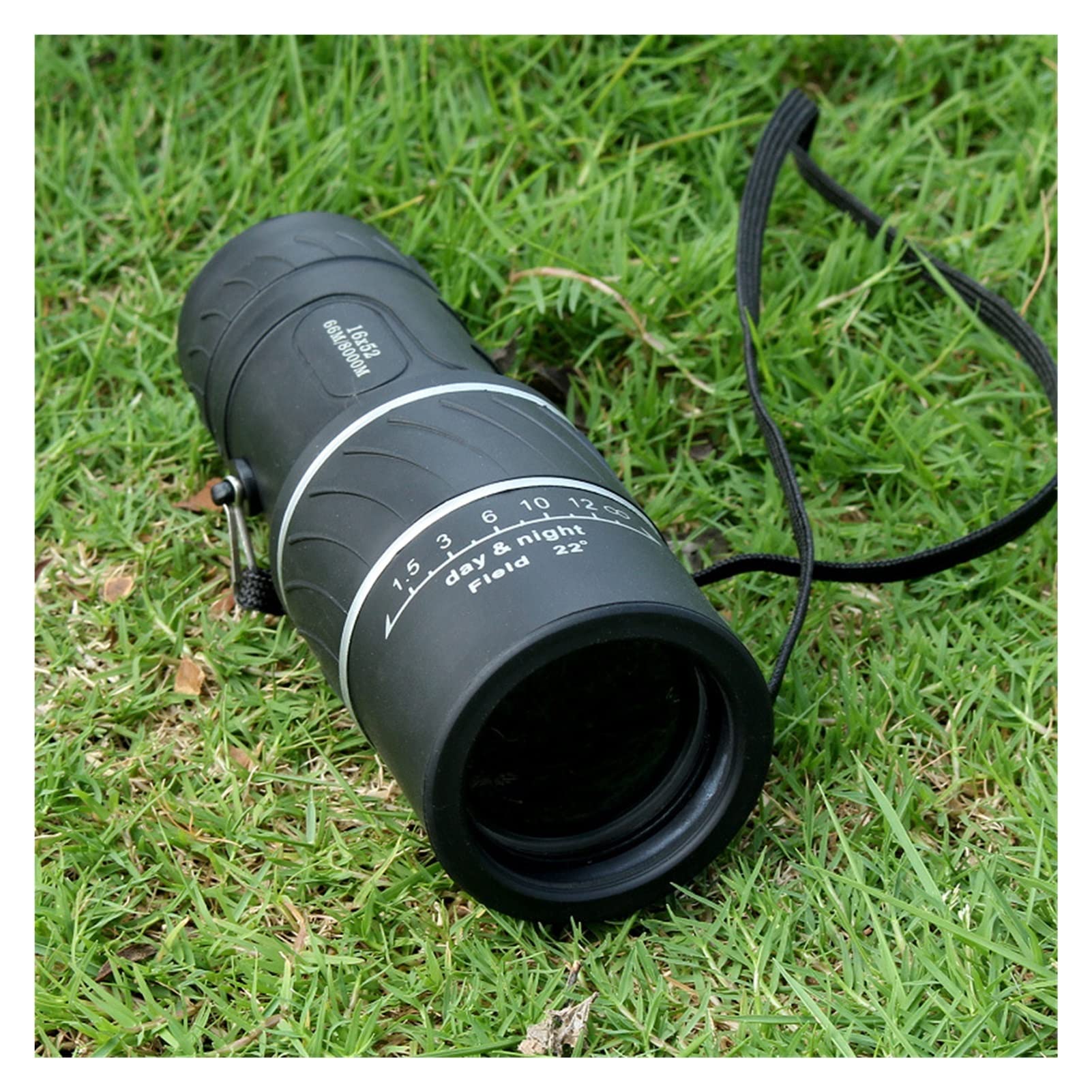 Telescopio Monoculare 16x52 Telescopio Monoculare Monoculare ad Alta Potenza ad Alta Definizione con Visione Notturna a Bassa Luce per Cellulare (Color : 1, Size : Simple Photo Clip)