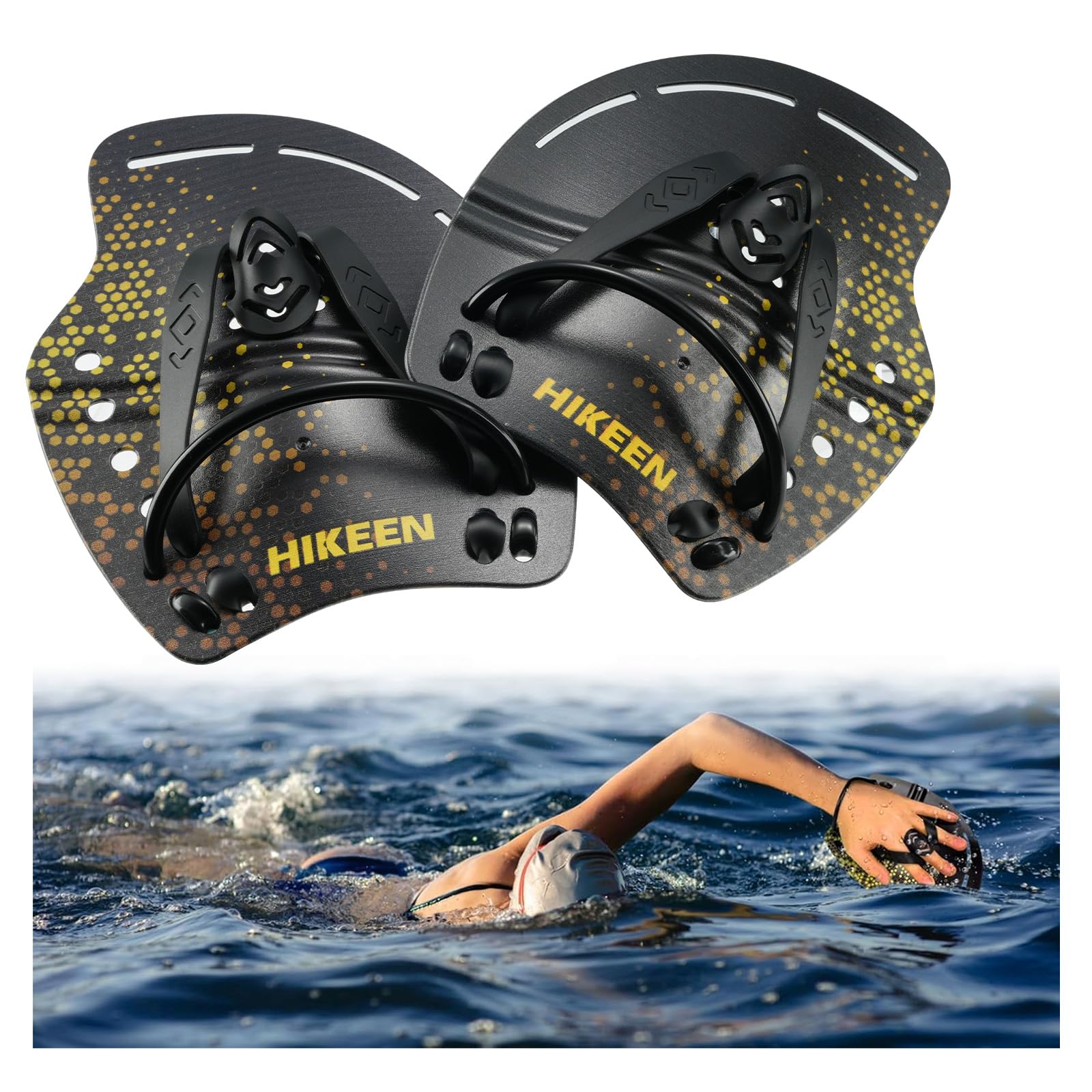 Photo 1 of Hikeen Curved Swim Hand Paddles