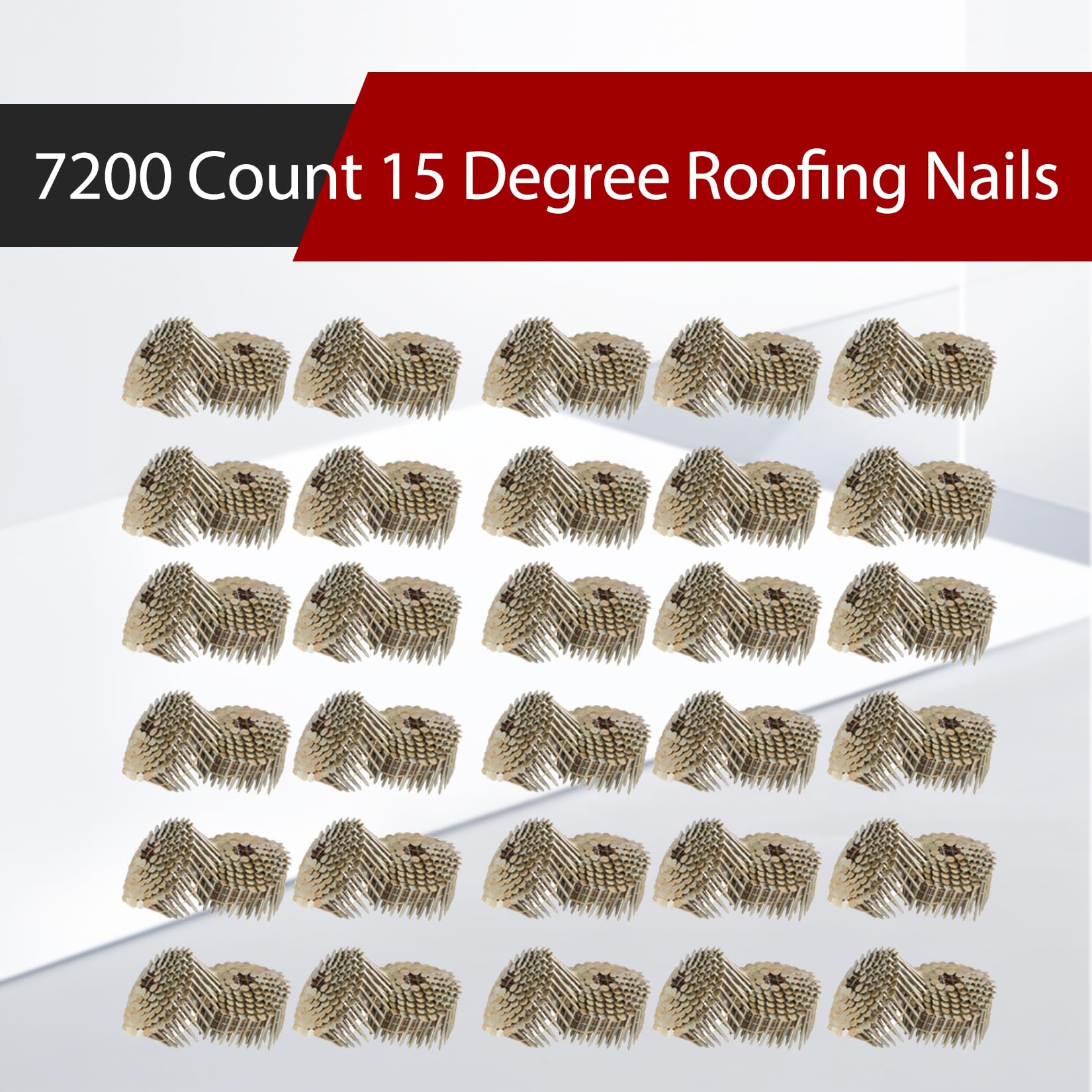 7200 Roofing Nails - 1-3/4" Galvanized -6