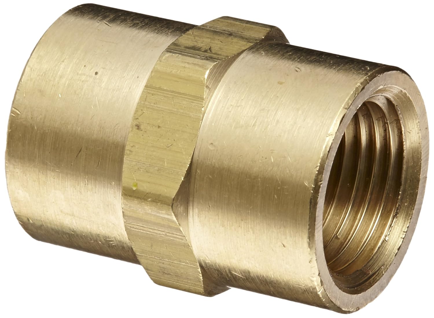 Tор Rаtеd Dixon Valve BA4F4F Brass Fitting, Hex Coupling, 1/2" NPTF Female x 1/2" NPTF Female Tор Rаtеd Dixon Valve BA4F4F Brass Fitting, Hex Coupling, 1/2" NPTF Female x 1/2" NPTF Female