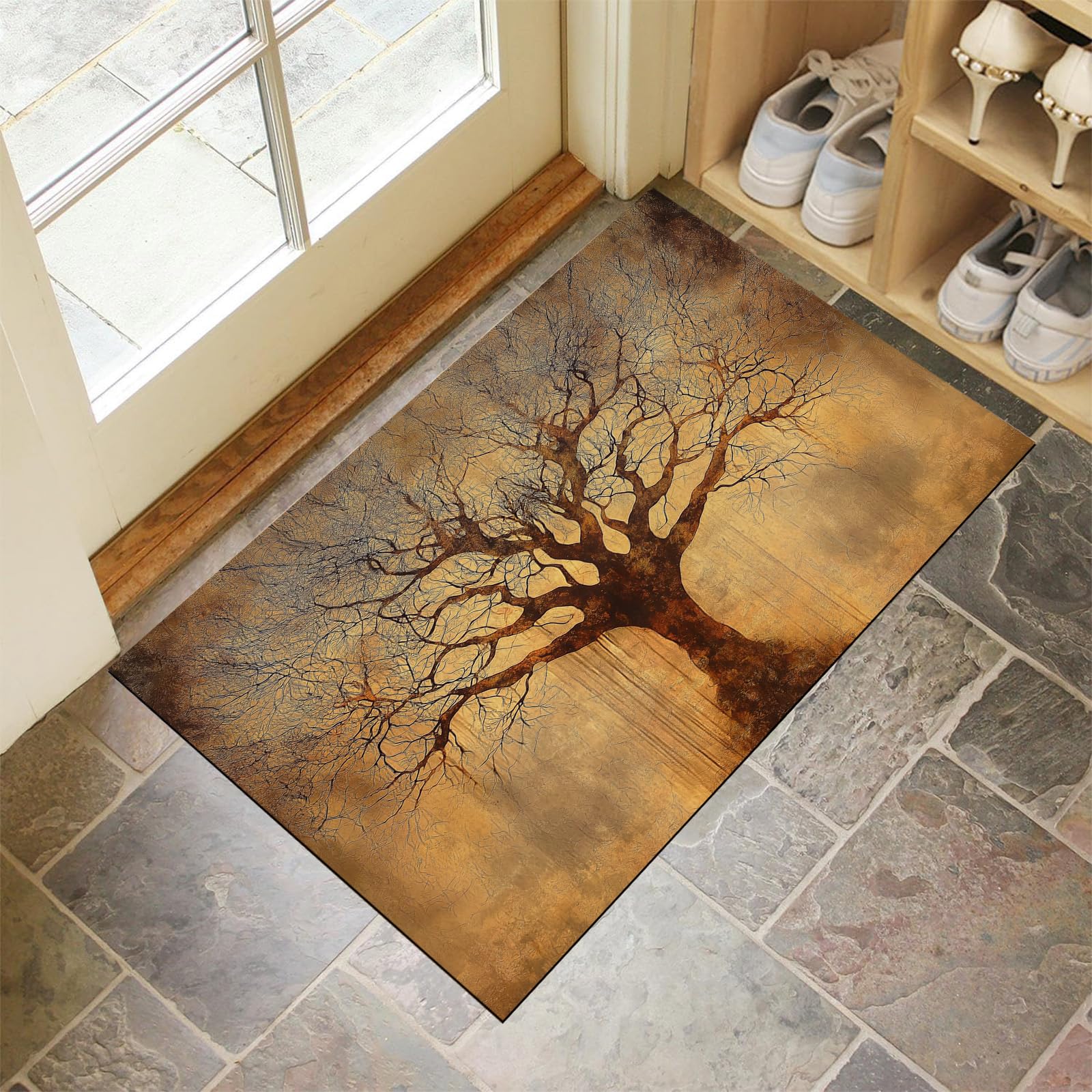 Tapis de porte extérieur 80x120cm idéal pour entrée et couloir
