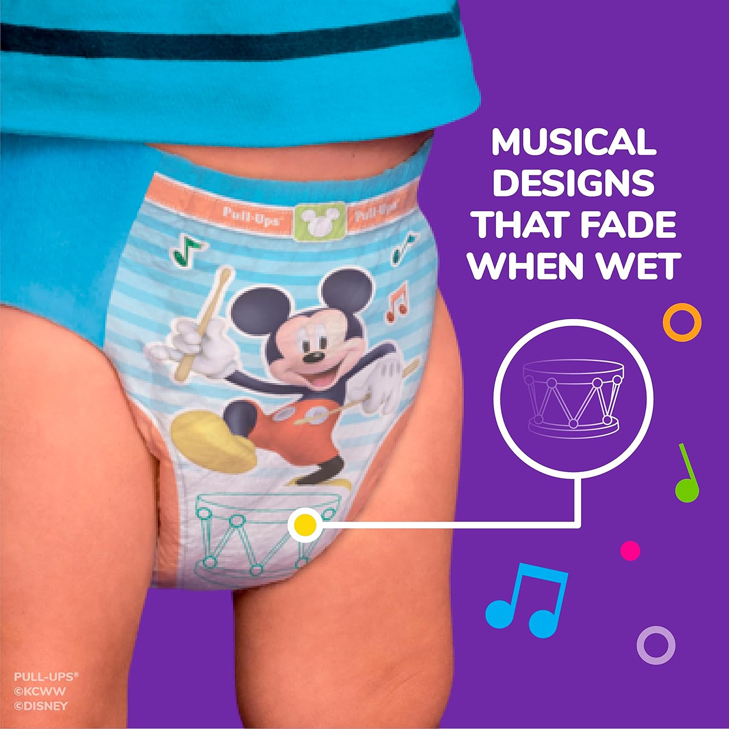 Pull-Ups Boys' Potty Training Pants Training Underwear Size 6, 4T-5T, 99 Ct, One Month Supply : Everything Else