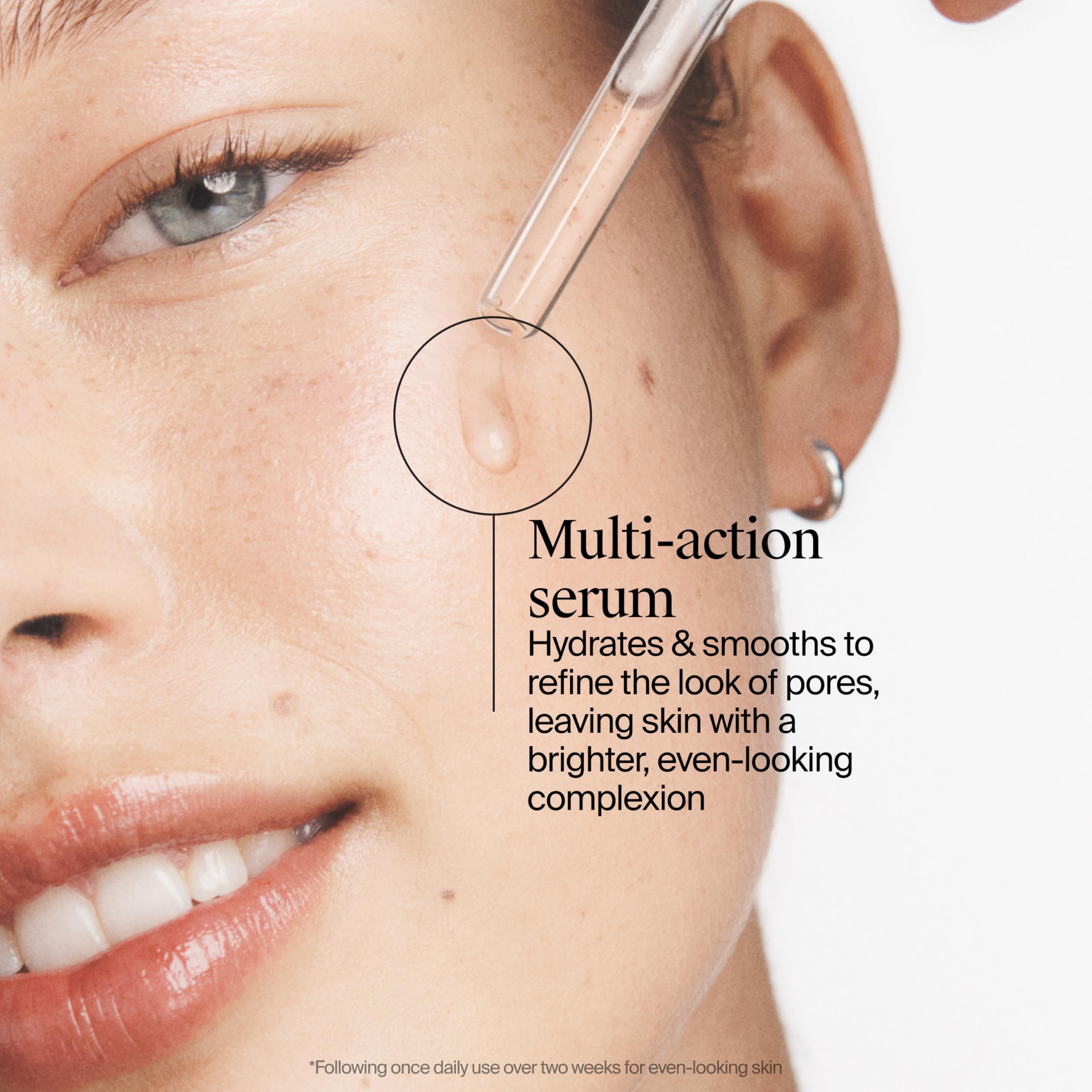 Neutrogena Hydro Boost 10% Niacinamide Serum (1 x 30ml), for Hydrated Bright, Radiant and Dewy Skin - Image 4
