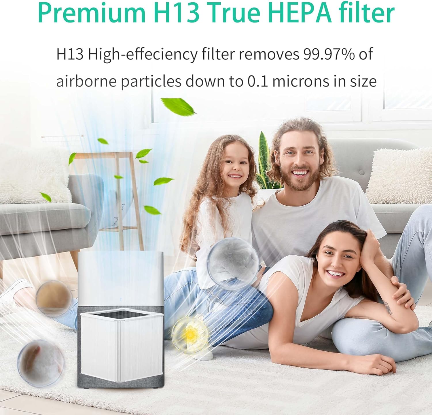 211+ Replacement Filter Compatible with 211+ and 211+ Auto Air Cleaner Purifier, HEPA and Carbon Replacement Filter for 211 plus Air Purifier