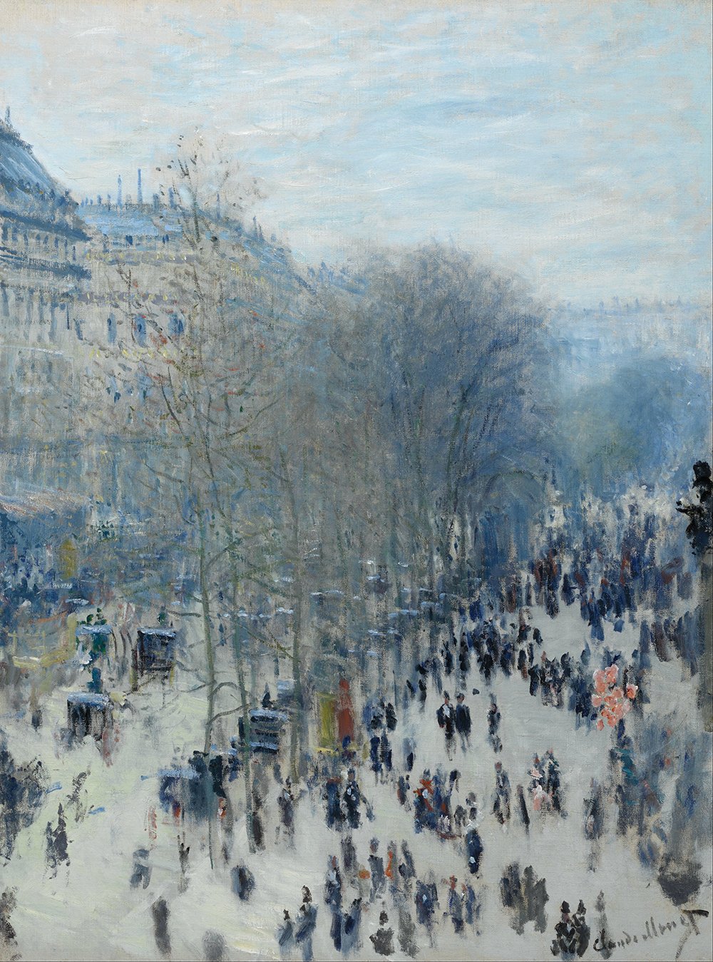 Claude Monet Boulevard des Capucines II reproduction luxe XL