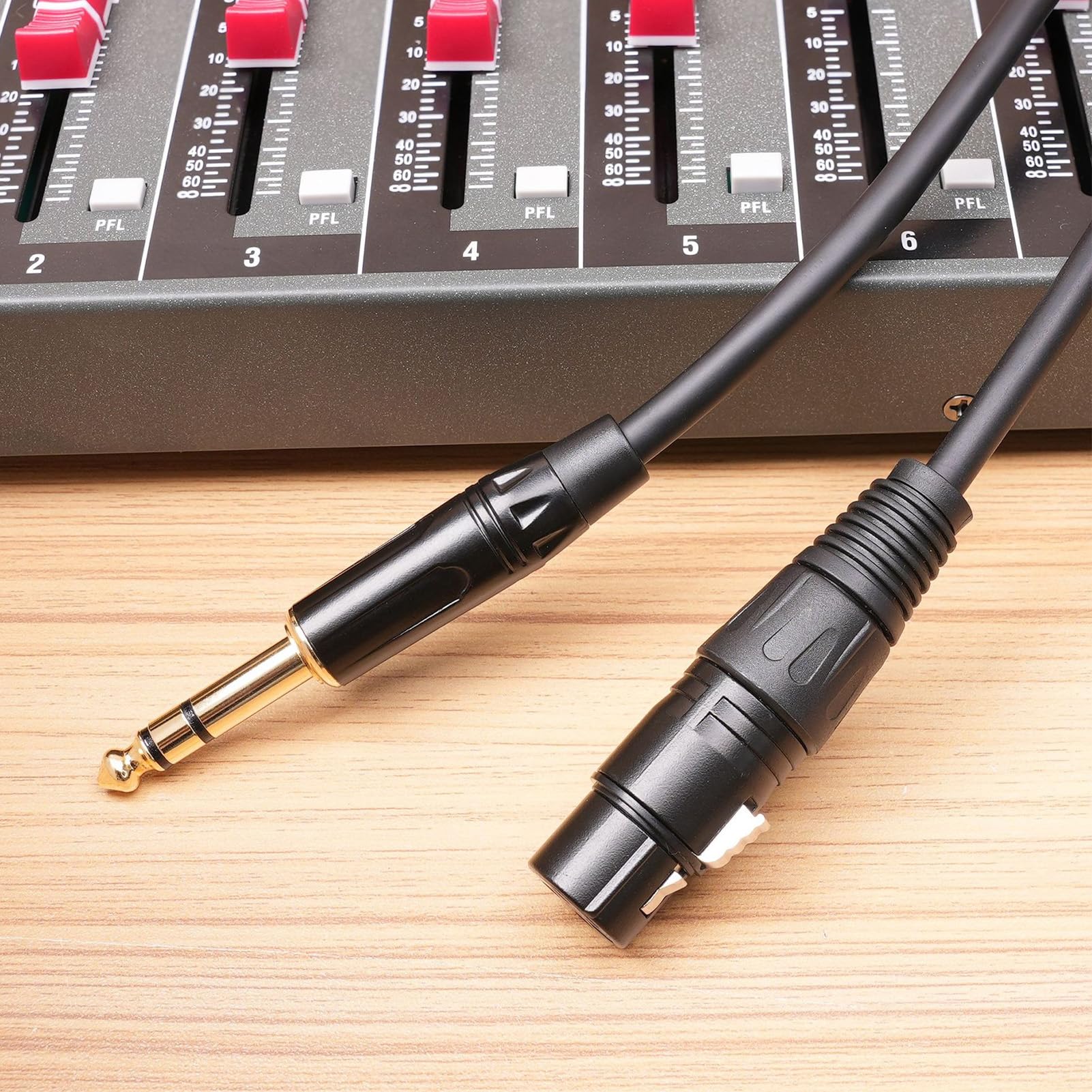 Cavo Bilanciato Roland TRS 1/4" A XLR Femmina 1,5m - Per Studio E Palco, Qualità Professionale - Foto 2