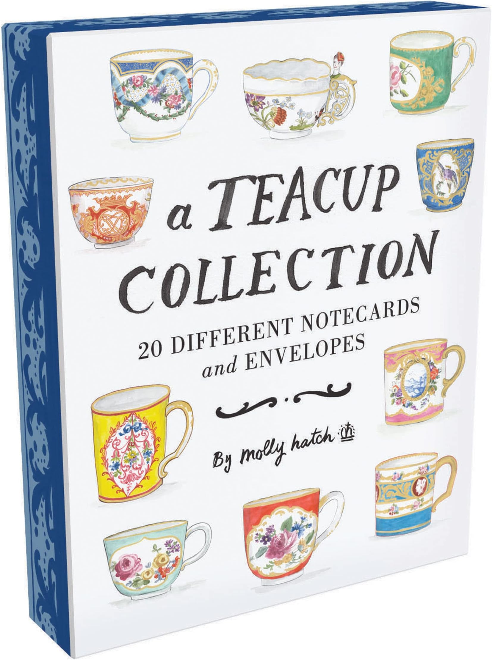 A Teacup Collection Notes: 20 Different Notecards and Envelopes