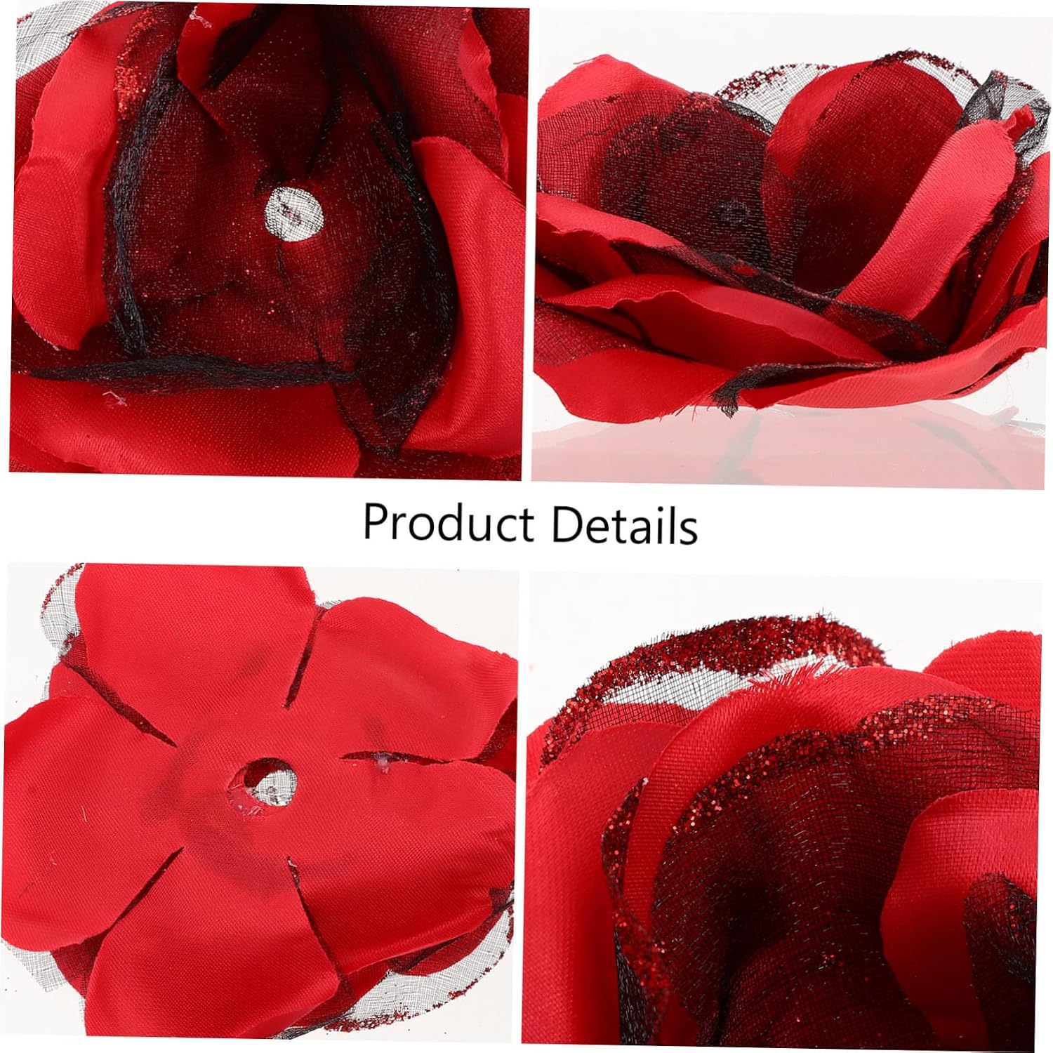 PRETYZOOM 3sets Floral Candy Wrapper Liners Realistic Silk Rose Petals Tasteless Easy to Wrap Ideal for Diy Crafts Wedding Favors 10pcs*3 Random Color