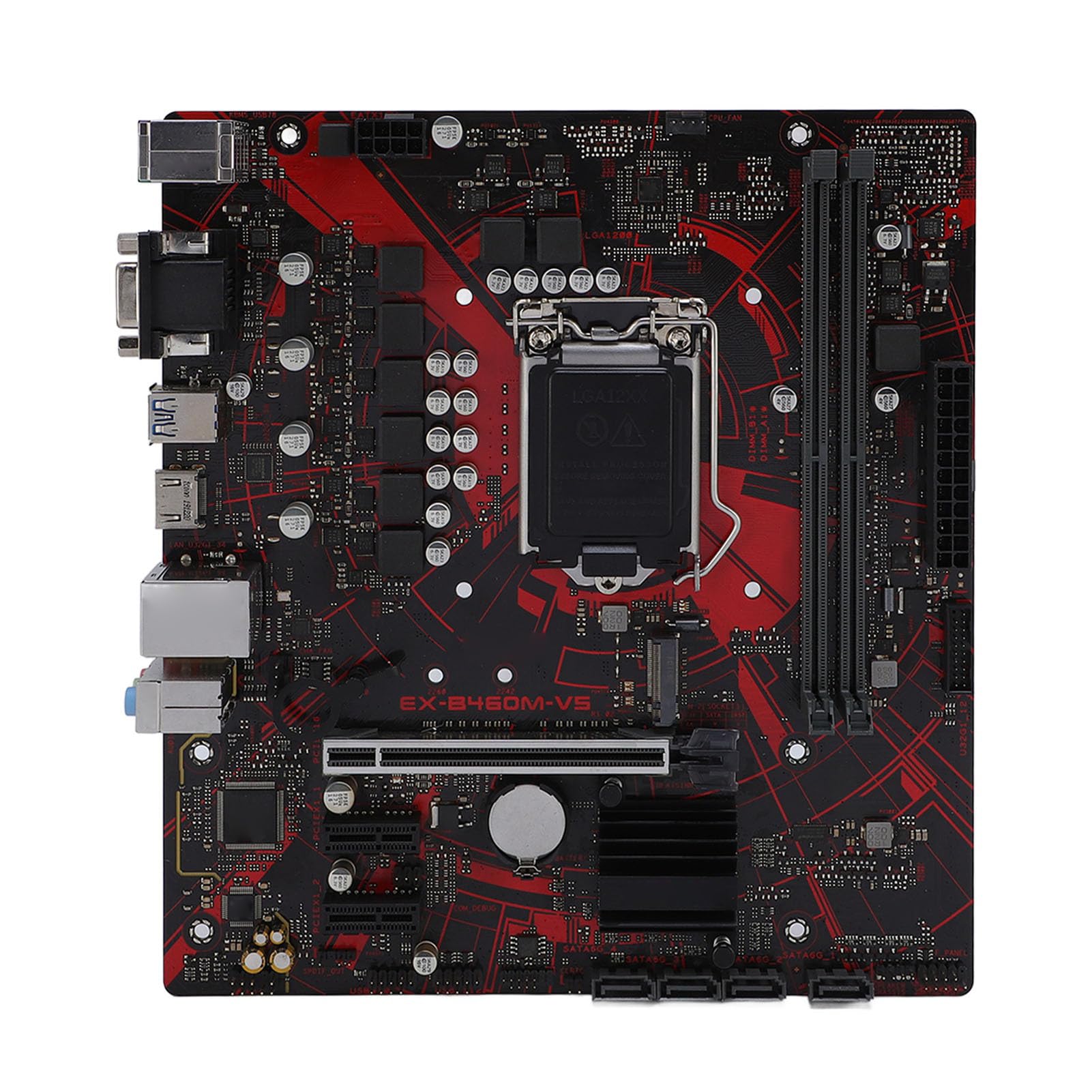 EX B460M V5 ATX Motherboard with DDR4x2 DIMM for LGA 1200 10th Gen CPU,PCI E 3.0 Supports, Realtek LAN, ALC887 Sound Chip-picture-11
