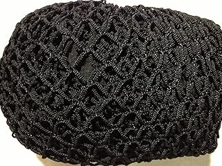 Predator Sports | 7mm Black Lacrosse Goal Replacement Net | Fits 6 x 6 x 7 Official Size Frames | Triple-Stitched for Longevity | Youth, High School, Collegiate-Level