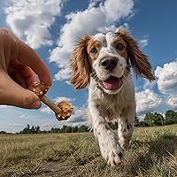 Vista 22 de Pet 'n Shape Duck 'n Rice Dumbbells Treats para Perros - 3 onzas