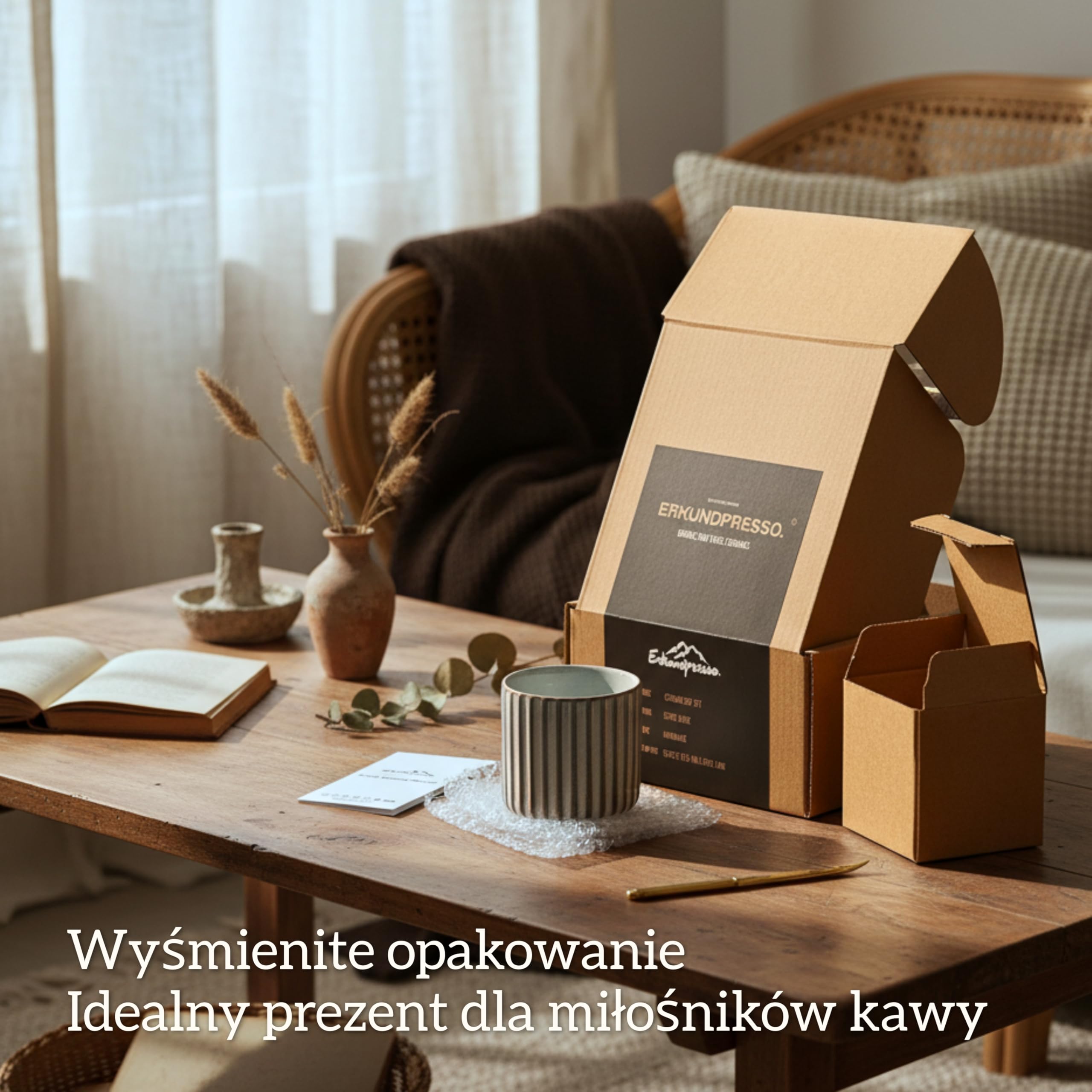 Filiżanki do kawy, zestaw 4 sztuk, 180 ml, bez uchwytu z wysokiej jakości kamionki, szare, 100% ręczne wykonanie z glazurą zmieniającą się w piecu, pomysł na prezent premium, nadają się