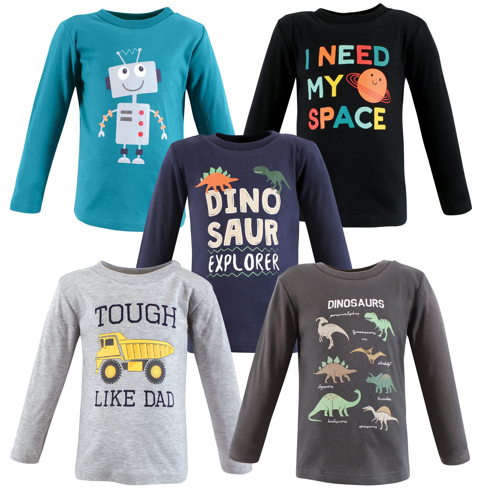 Hudson Baby Baby-Girls Long Sleeve T-Shirts