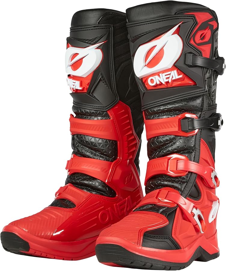 Amazon.com: O'NEAL Women's Biker Motorcycle Boot, Black Red, 47 EU