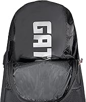 Vista 18 de Gator Cases ICON Series Premium - Bolsa de concierto resistente a la intemperie para guitarras de estilo semihueco; con tiradores de cremallera