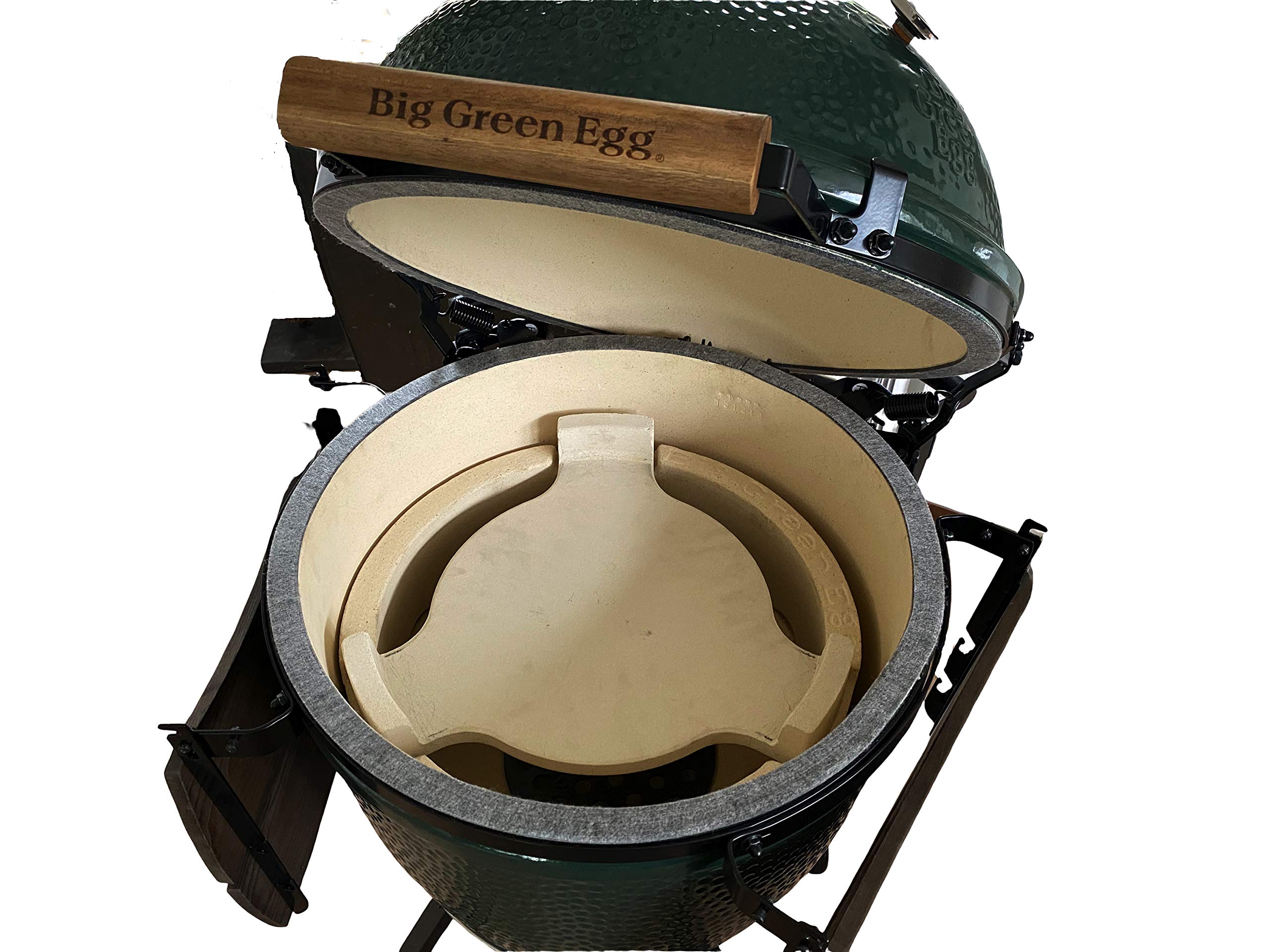Déflecteur Céramique Pour Grill Kamado - Pierre à Chaleur Indirecte - Pour Cuisson Lente Et Grillade - 8