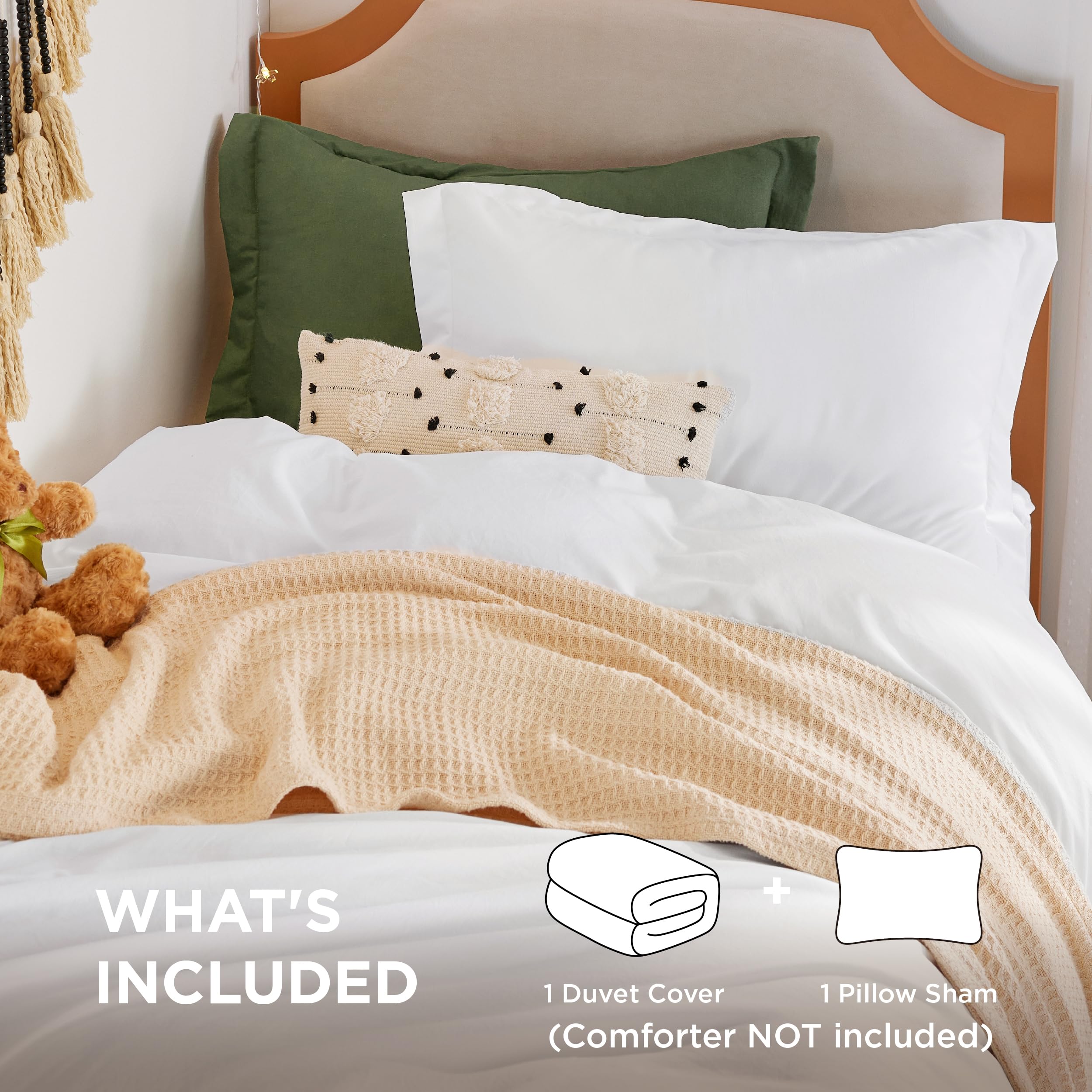 Amazon.com: Bedsure Duvet Cover Twin/Twin XL Size - 2 Pieces