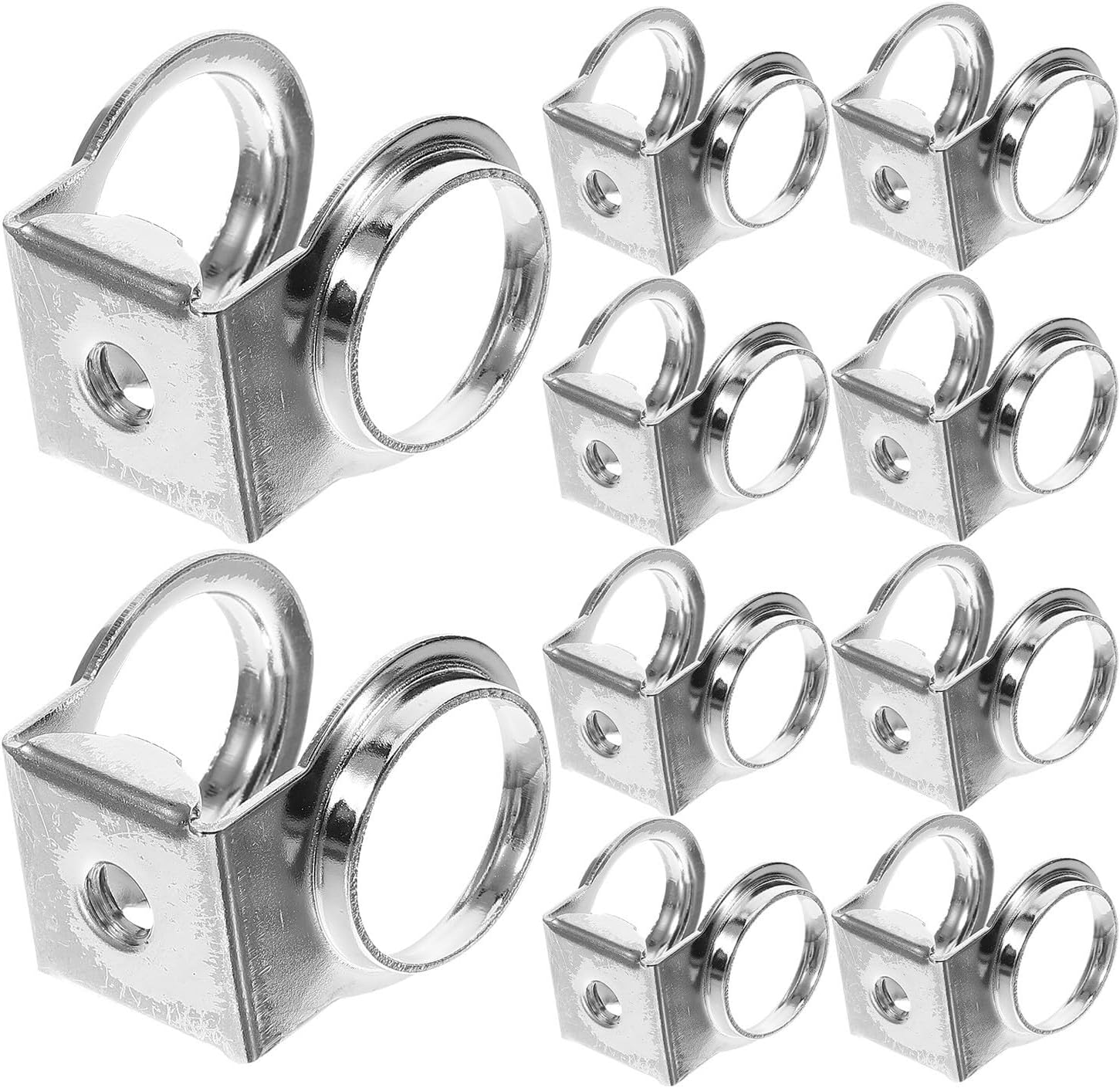 Set de 10 abrazaderas extensoras para batería 22mm hierro miniatura 1