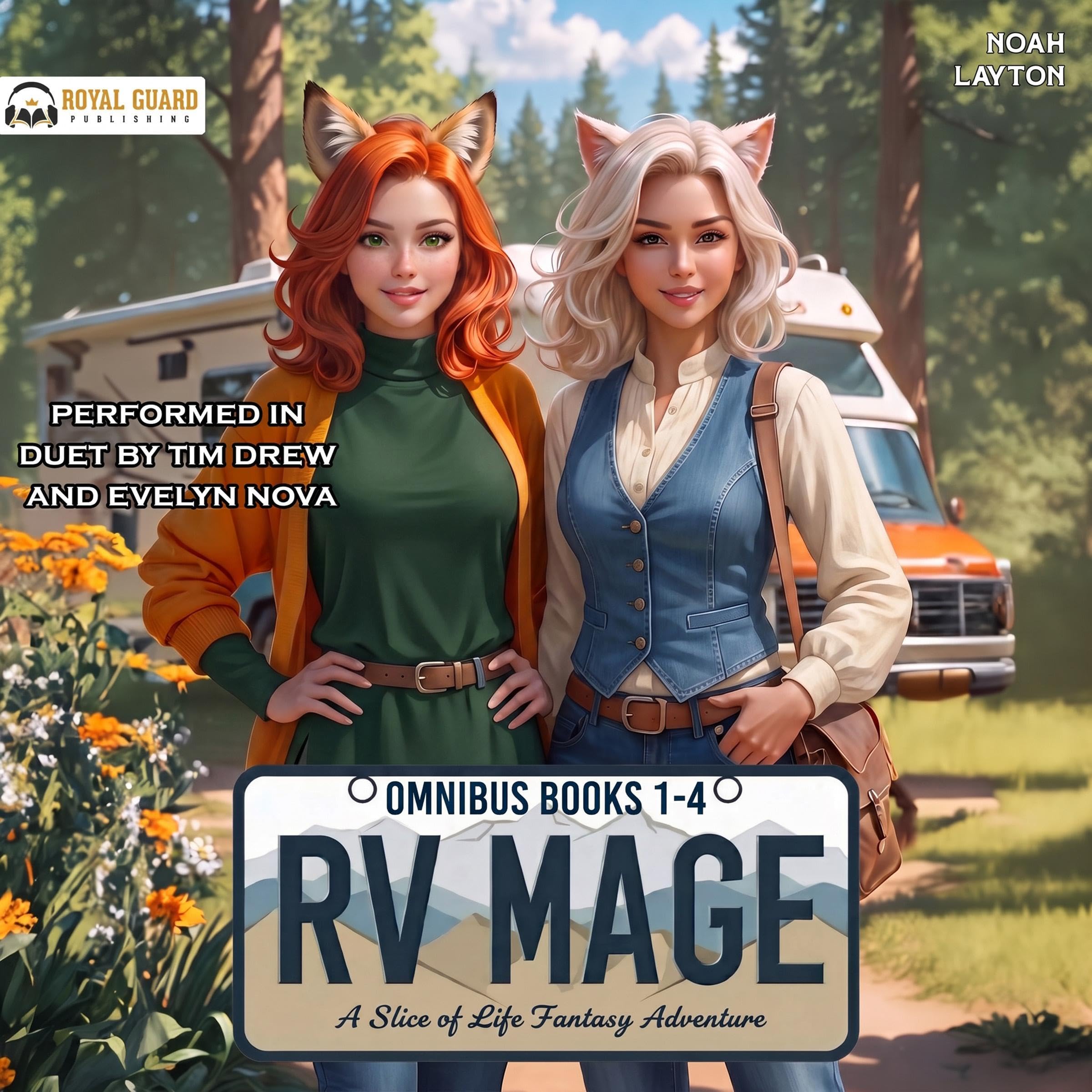 Cover art for RV Mage Omnibus, Books 1-4