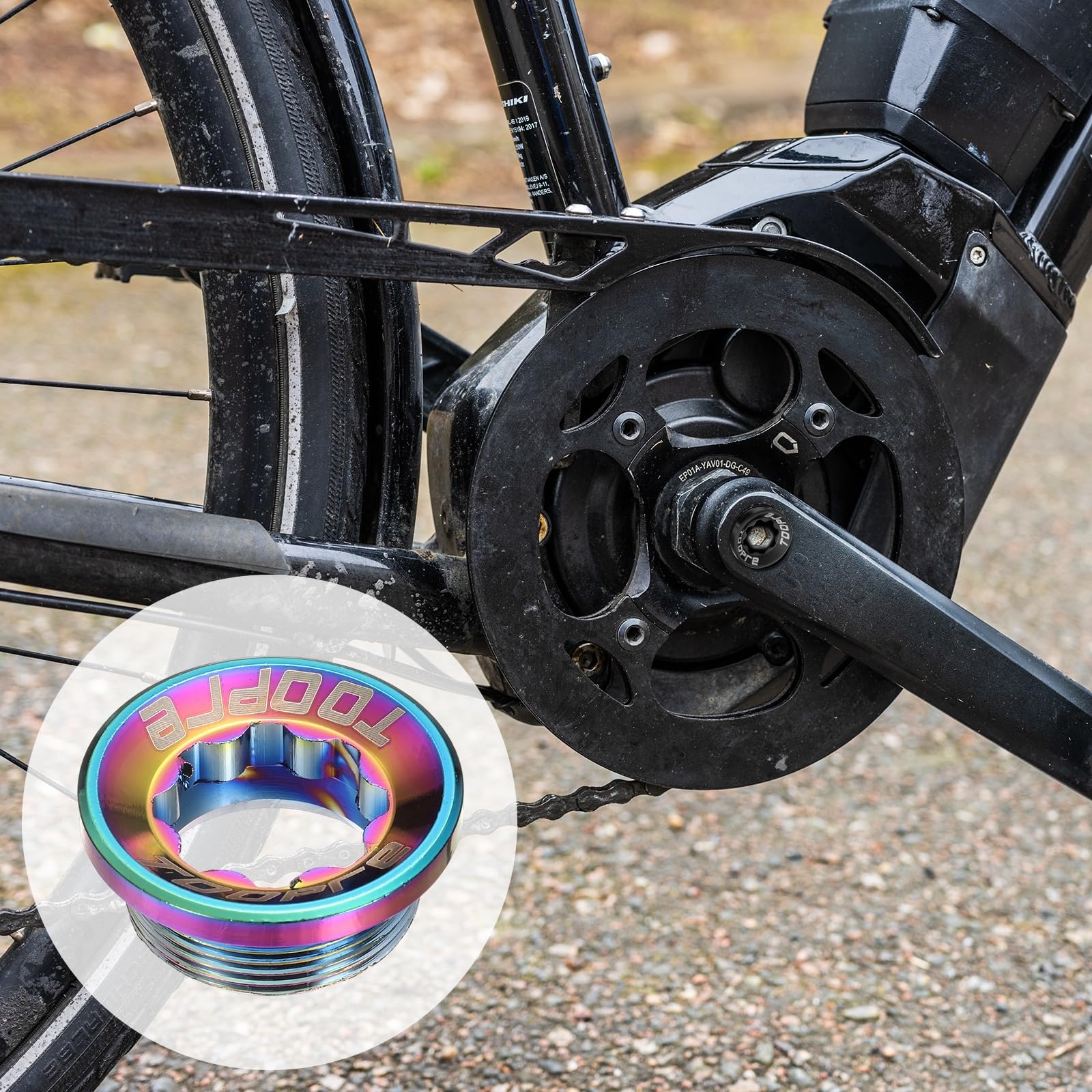 QUARKZMAN 1 zestaw śrub korby rowerowej M20 ze stopu aluminium śruby mocujące korby rowerowej śruby ramienia korby Tiara z narzędziami instalacyjnymi różne kolory