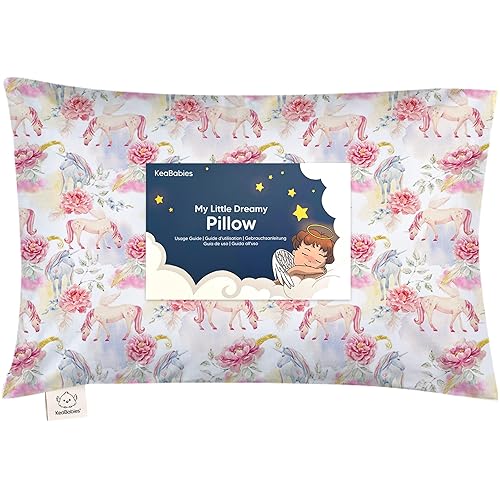 Vista 229 de KeaBabies - Almohada con funda para niños pequeños, almohada My Little Dreamy de 13 x 18 pulgadas (KeaFriends)