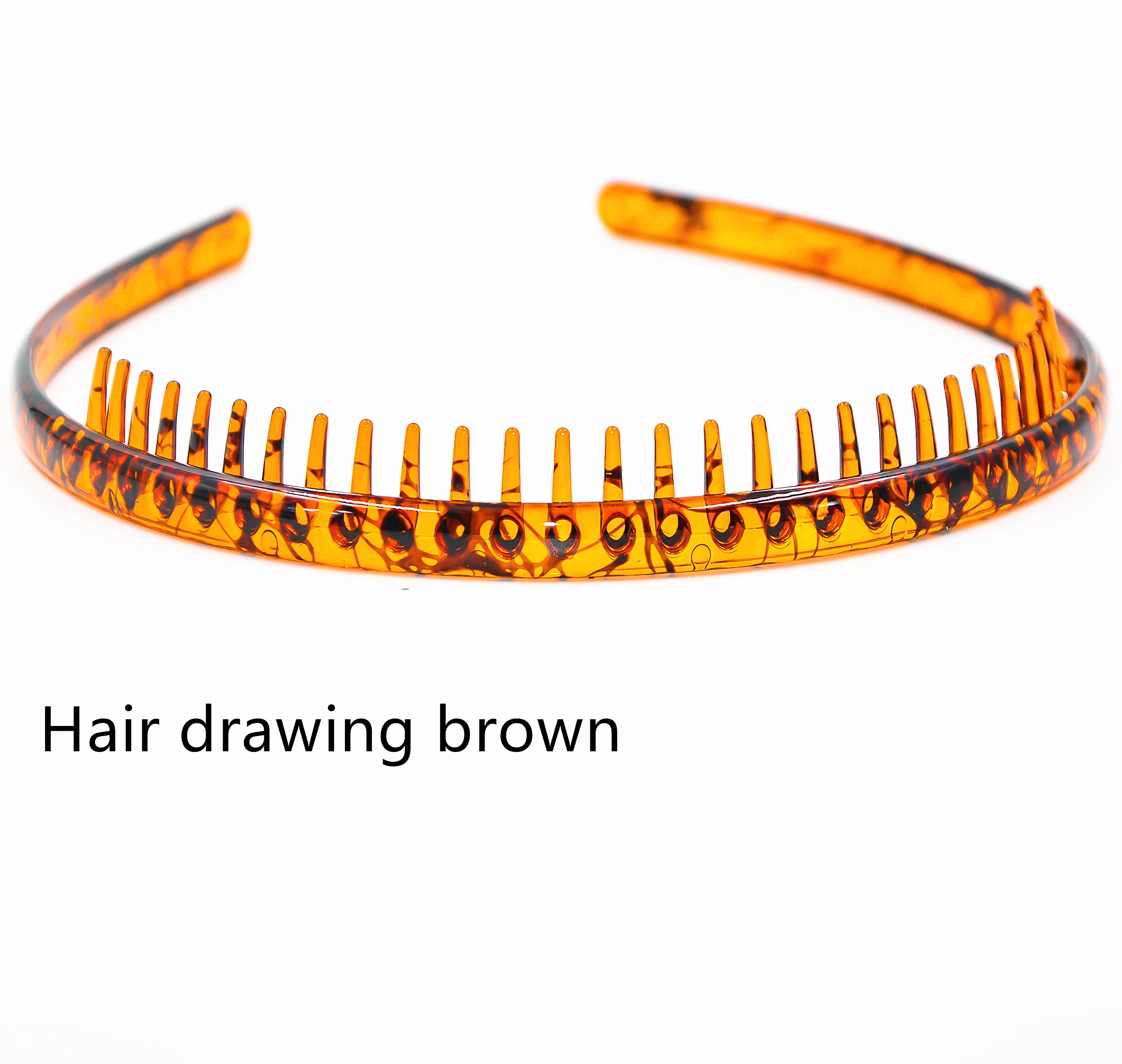 Amazon.com : Prettyou Colorful Headbands No Slip Teeth Comb 