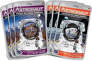 Astronaut Foods Freeze-Dried Ice Cream Sandwich: A Celestial Treat for Earthlings