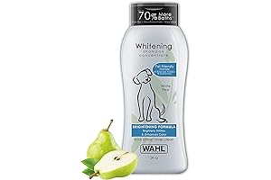 Wahl USA Whitening Shampoo for Dogs, White Pear scent