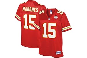 Officially Licensed Fan Apparel: Women's Patrick Mahomes Red Kansas City Chiefs Team Player Jersey
