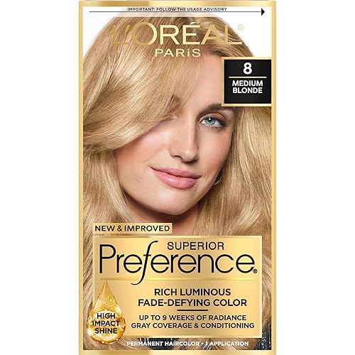 L'Oreal Paris Superior Preference Fade-Defying + Shine Permanent Hair Color,