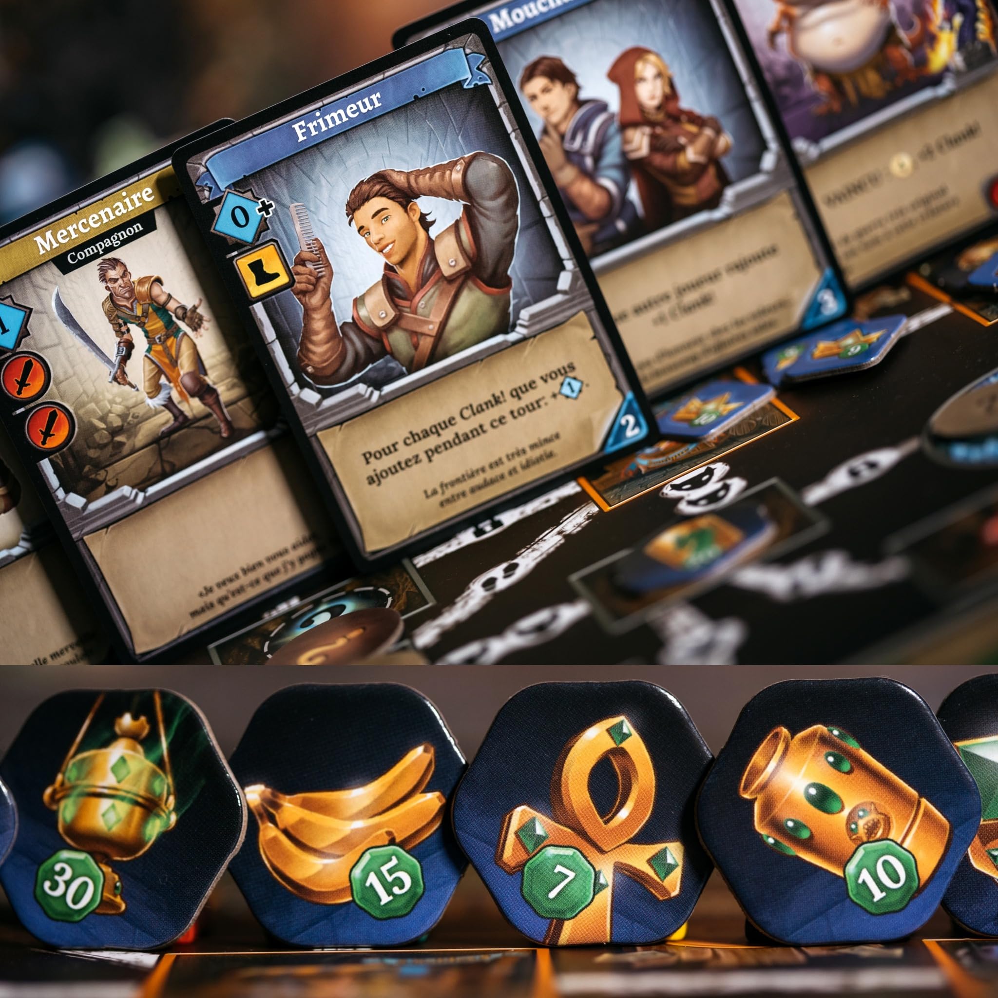 Renegade Games Studio – 605336 – Clank – gra planszowa – wersja francuska