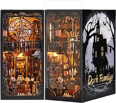 Book Nook Kit - DIY Book Nook 3D Wooden